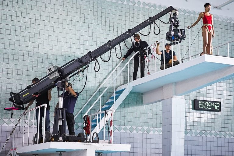 Filmotechnic Telescopic camera cranes